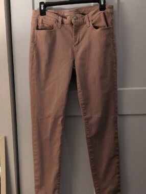 Joe's Jeans Skinny Jeans in Peach/ Pink